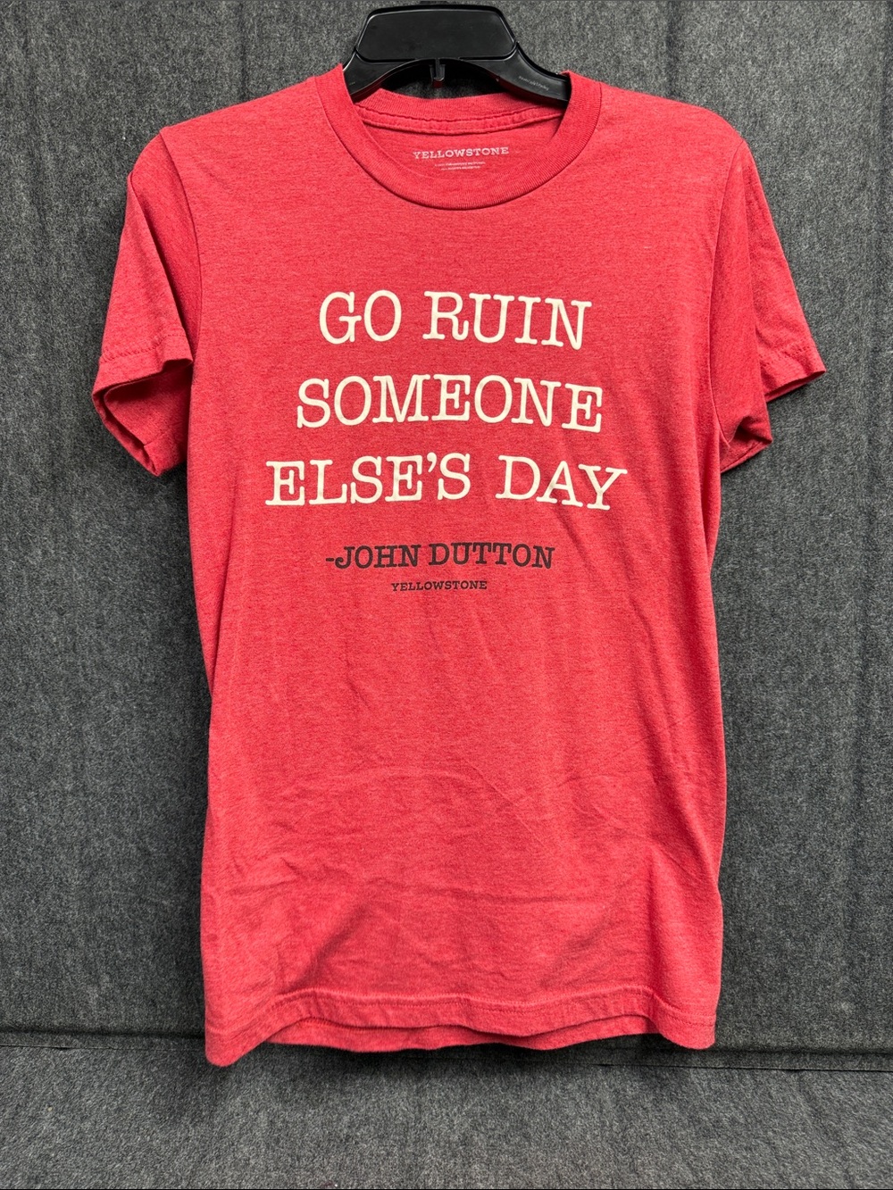 Yellowstone John Dutton Red Graphic Tee